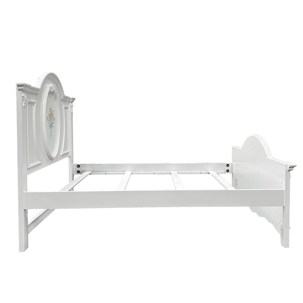ACME Flora White Twin Bed Model BD01645T