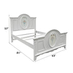 ACME Flora White Twin Bed Model BD01645T