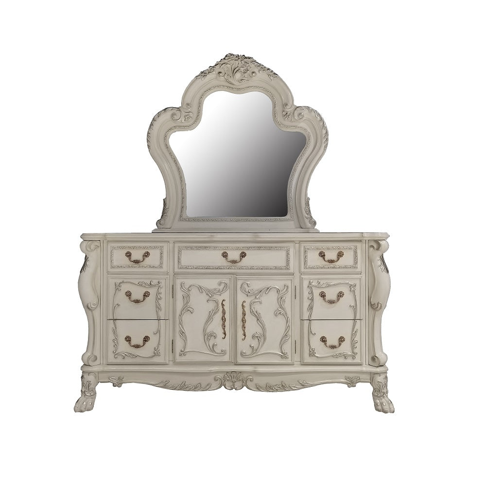 ACME Dresden Bone White Dresser Model BD01685