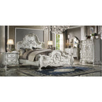 ACME Dresden Bone White Eastern King Bed Model BD01707EK