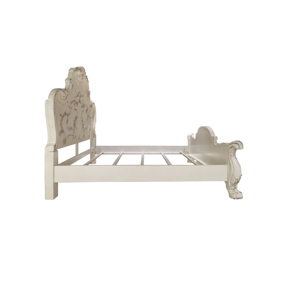 ACME Dresden Bone White Queen Bed Model BD01708Q