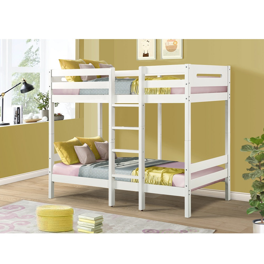 ACME Esin White Bunk Bed (Twin | Twin)Model BD01864
