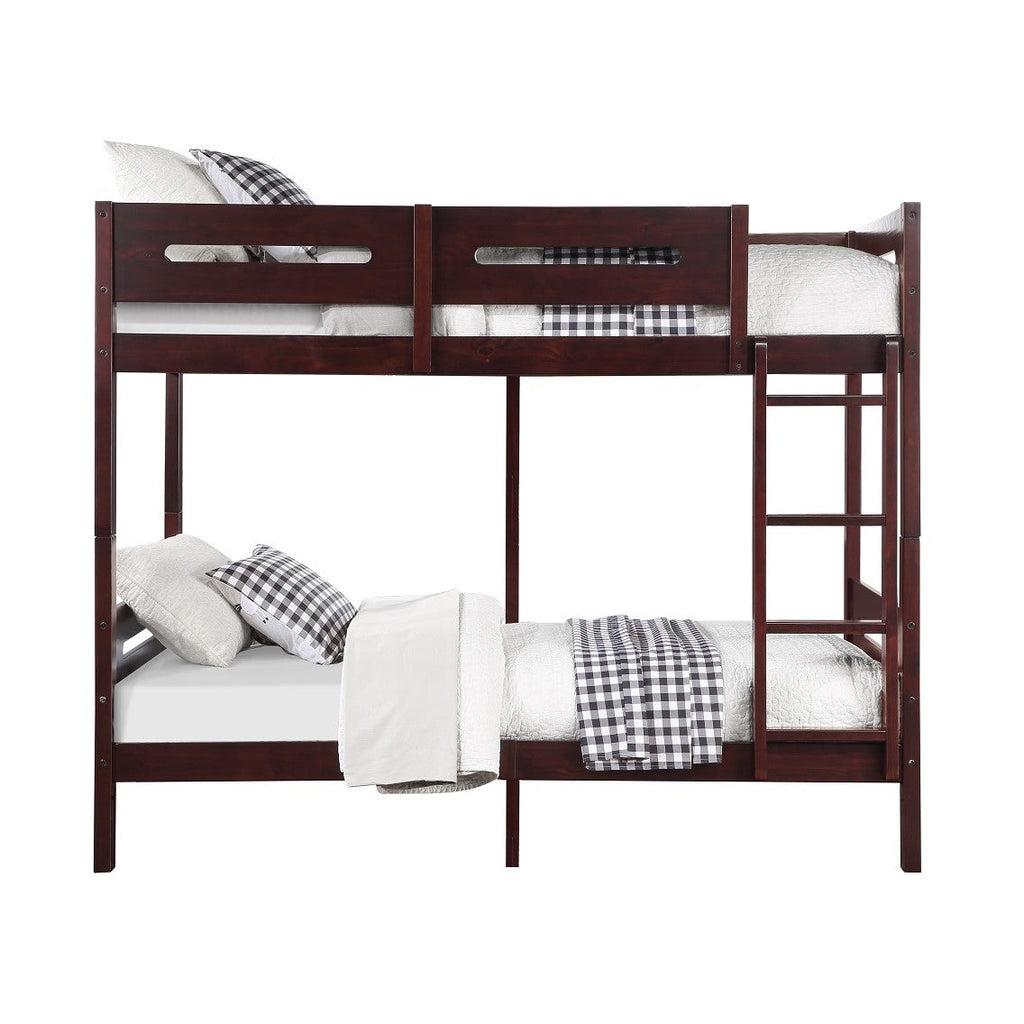 ACME Nissa Espresso Bunk Bed (Twin | Twin)Model BD01911
