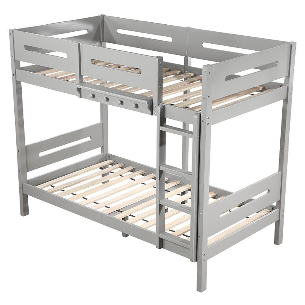 ACME Edah Gray Bunk Bed (Twin | Twin)Model BD01913