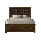 ACME Merrilee II Oak Eastern King Bed Model BD02076EK