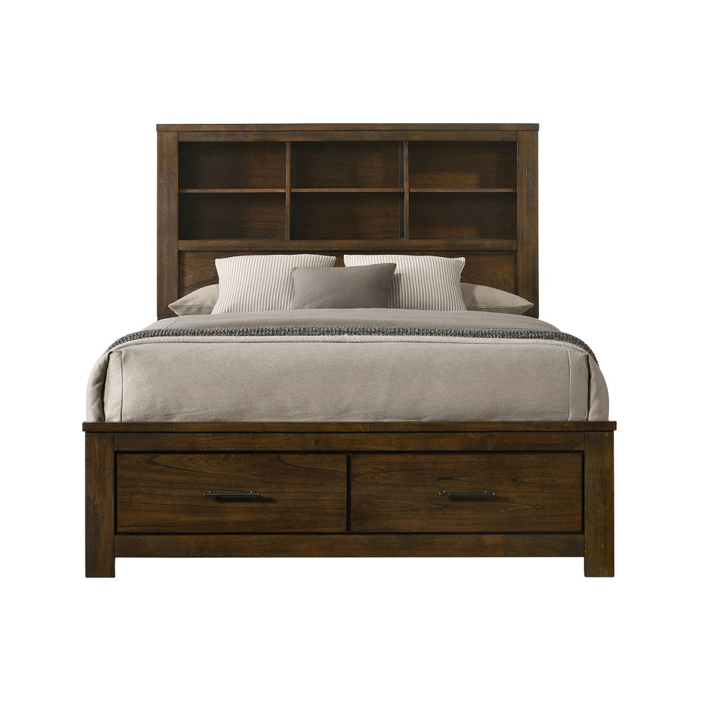 ACME Merrilee II Oak Queen Bed Model BD02077Q