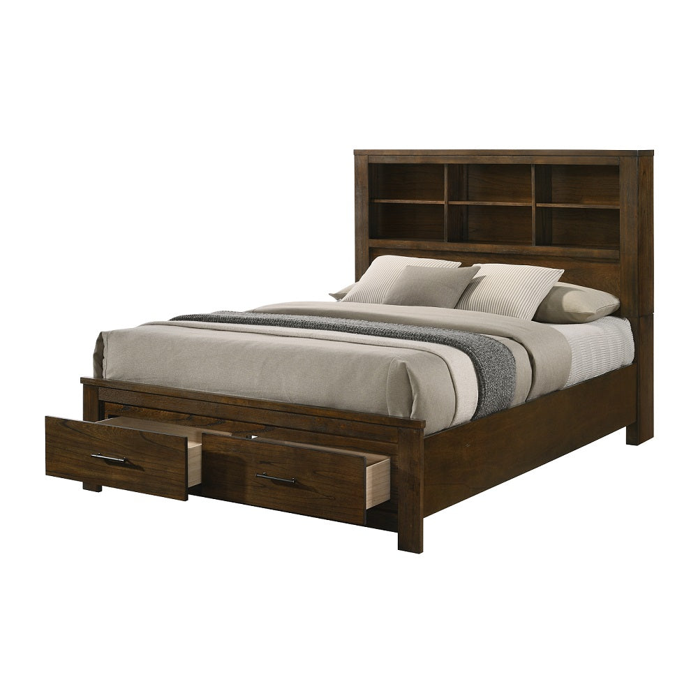 ACME Merrilee II Oak Queen Bed Model BD02077Q