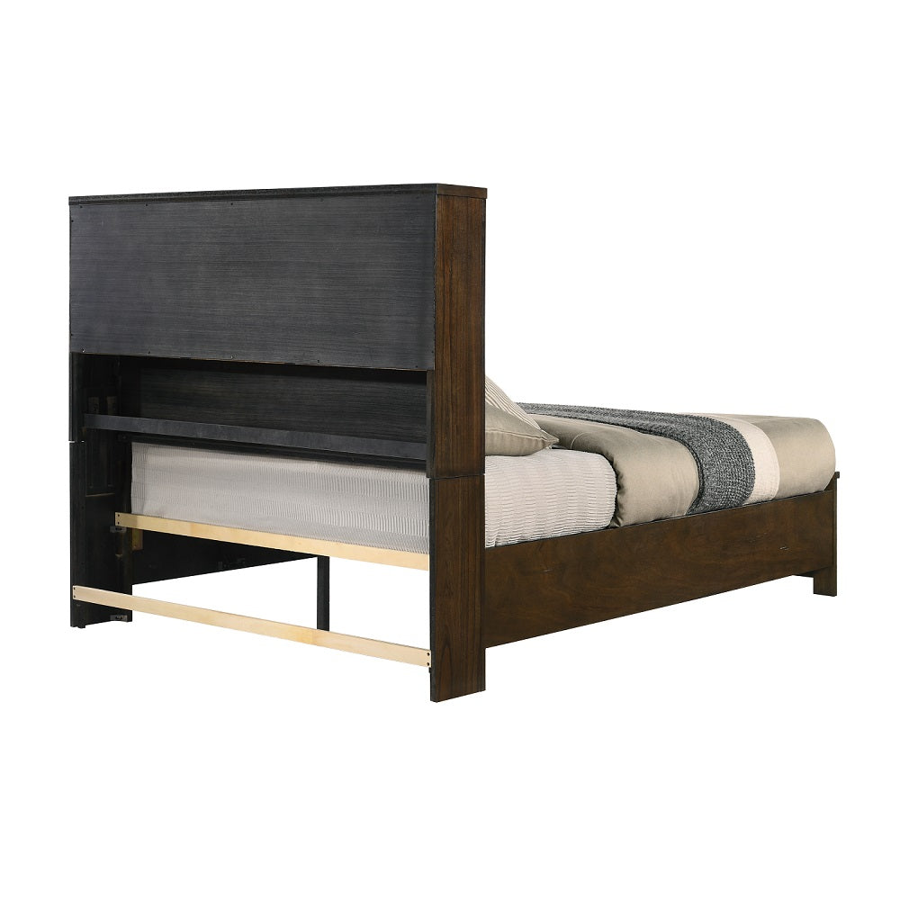 ACME Merrilee II Oak Queen Bed Model BD02077Q