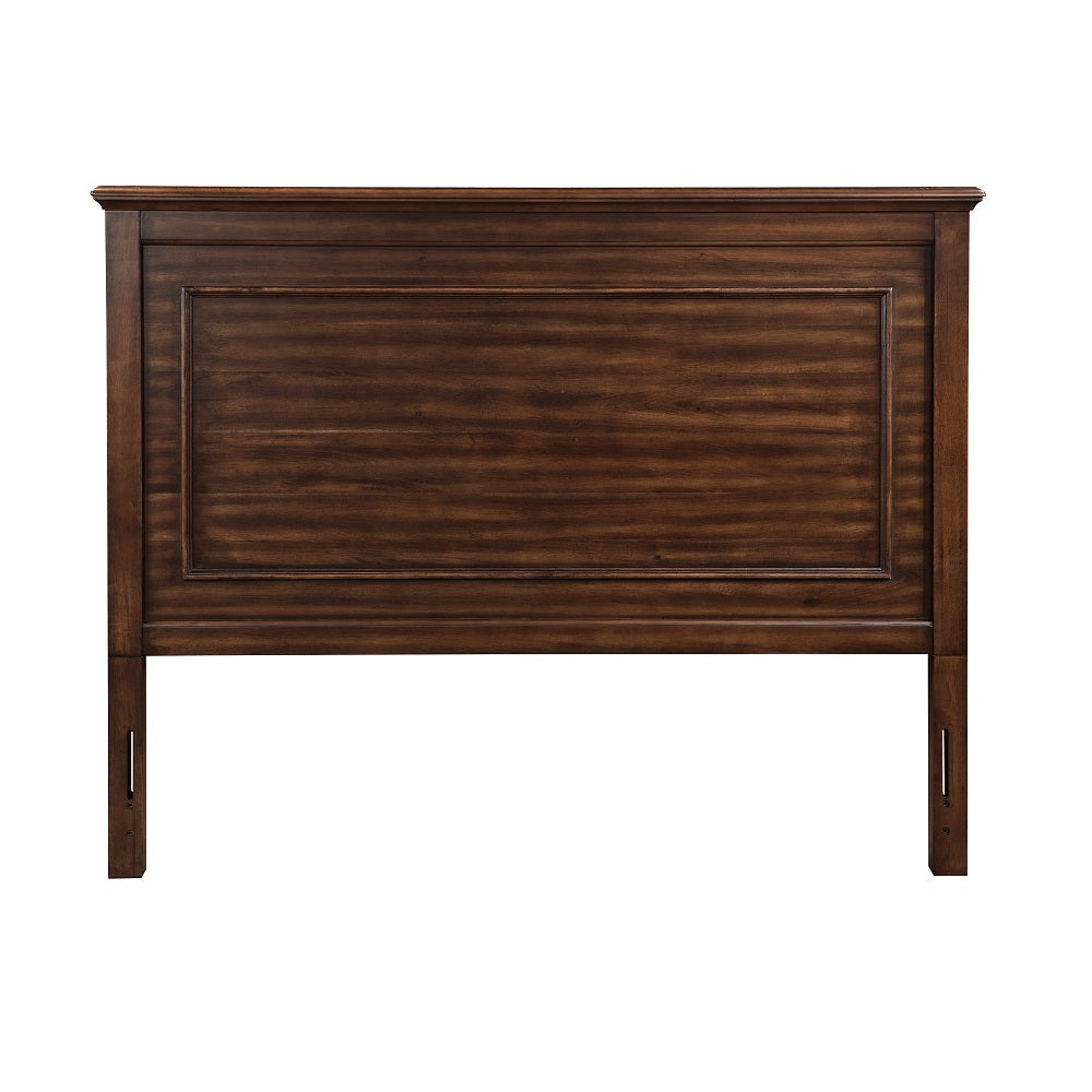 ACME Franklin Brushed Walnut 4Pcs Pack Full Bed Set Model BD02154F