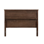 ACME Franklin Brushed Walnut 4Pcs Pack Full Bed Set Model BD02154F