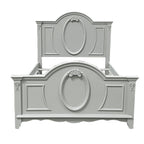 ACME Flora Gray Twin Bed Model BD02210T