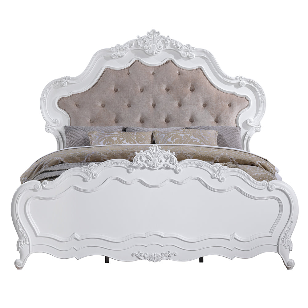 ACME Latisha White Eastern King Bed Model BD02253EK