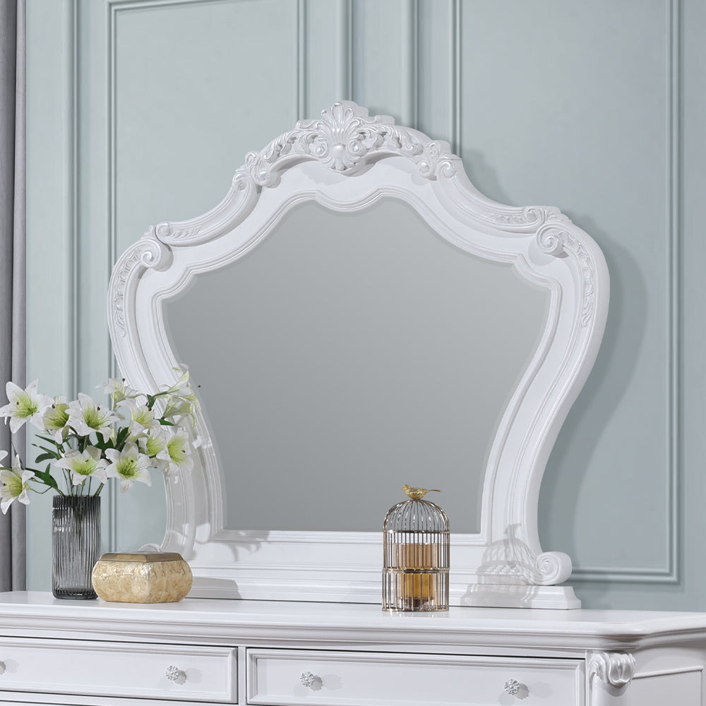 ACME Latisha White Mirror Model BD02256