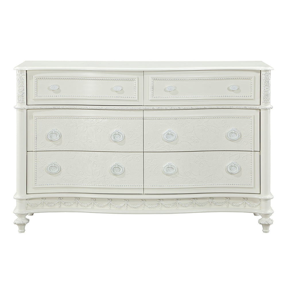 ACME Dorothy Ivory Dresser Model BD02269