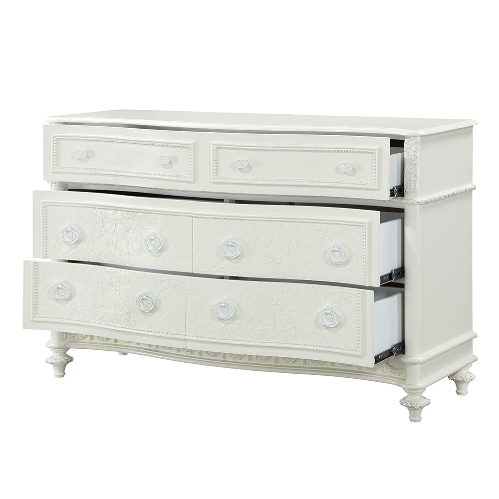 ACME Dorothy Ivory Dresser Model BD02269