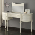 ACME Dorothy Ivory Vanity Desk with Mirror Model BD02271