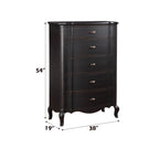 ACME Chelmsford Black Antique Chest Model BD02300