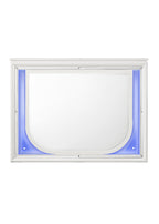 ACME Tarian Pearl White Mirror with LED Model BD02319