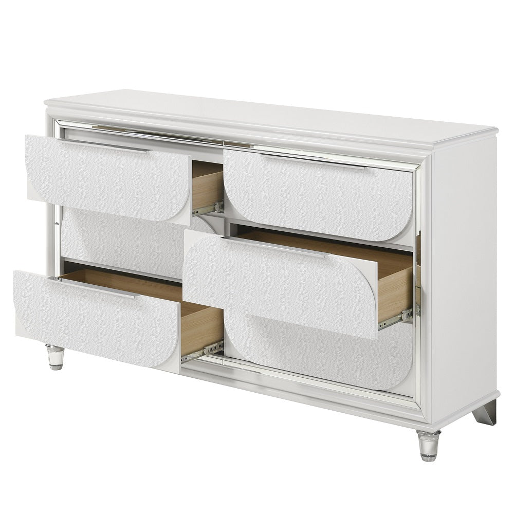ACME Tarian Pearl White Dresser Model BD02320