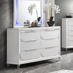 ACME Tarian Pearl White Dresser Model BD02320