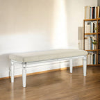 ACME Tarian Pearl White Bench Model BD02322