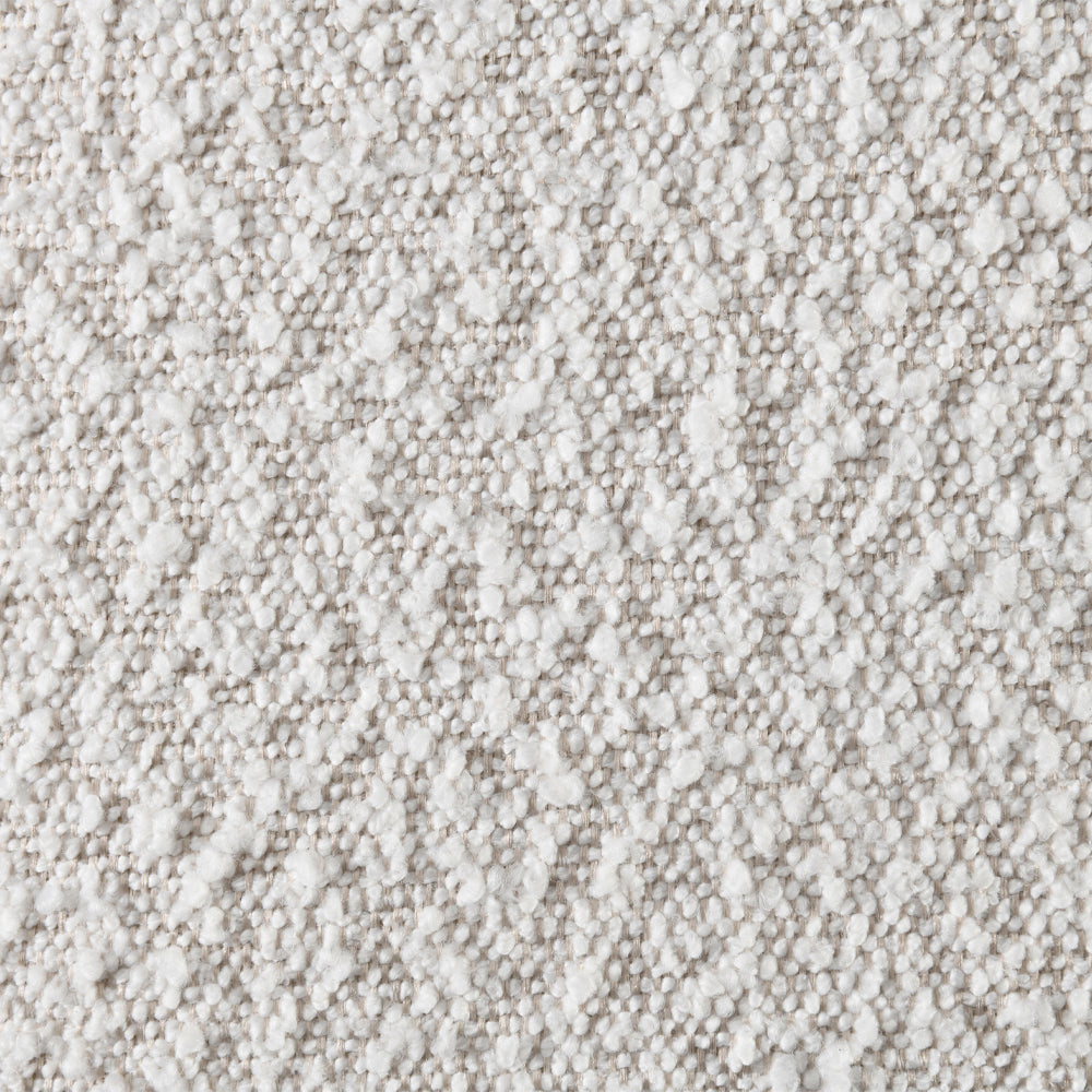 ACME Sandro White Bouclé & Walnut Queen Bed Model BD02470Q