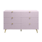 ACME Gaines Pink High Gloss Dresser Model BD02665