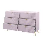 ACME Gaines Pink High Gloss Dresser Model BD02665
