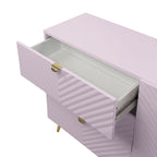 ACME Gaines Pink High Gloss Dresser Model BD02665