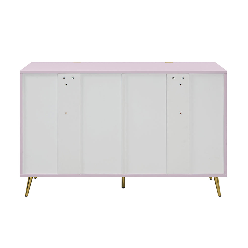 ACME Gaines Pink High Gloss Dresser Model BD02665