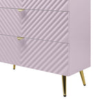 ACME Gaines Pink High Gloss Chest Model BD02666