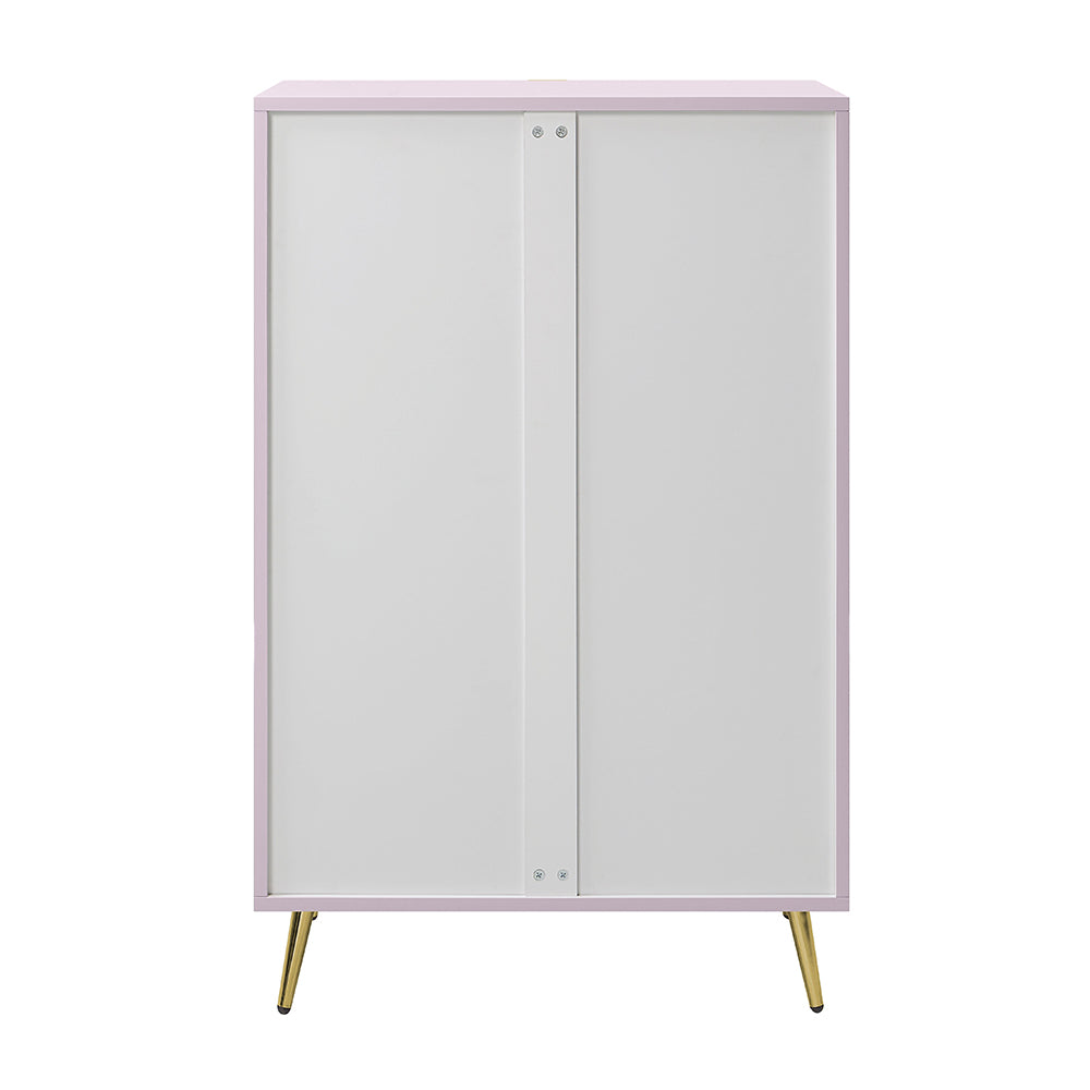 ACME Gaines Pink High Gloss Chest Model BD02666