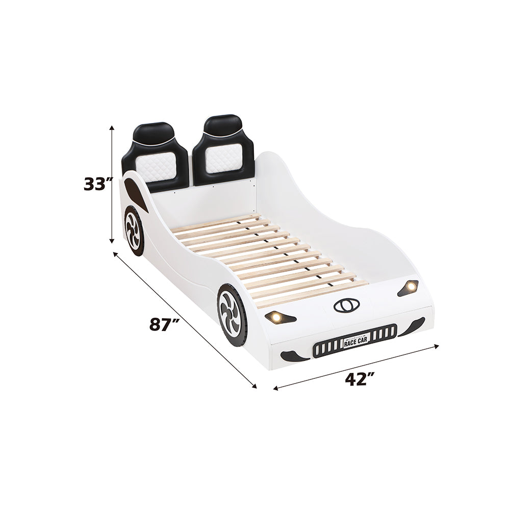 ACME Colen White Car Bed (Twin) Model BD02821T