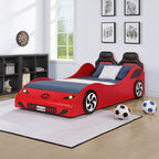 ACME Colen Red Car Bed (Twin) Model BD02831T