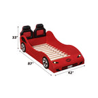 ACME Colen Red Car Bed (Twin) Model BD02831T