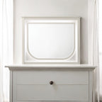 ACME Laveda Pearl White Mirror with LED Model BD03794