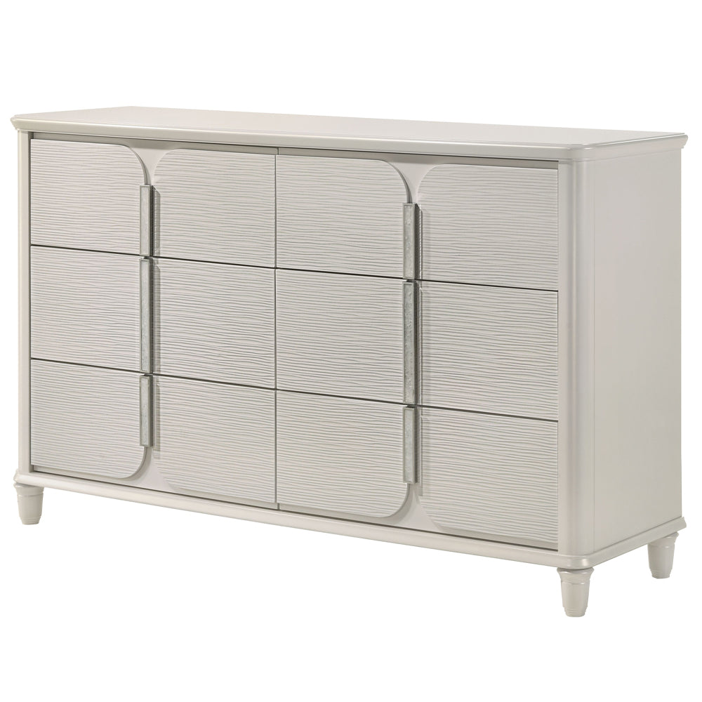 ACME Laveda Pearl White Dresser Model BD03795