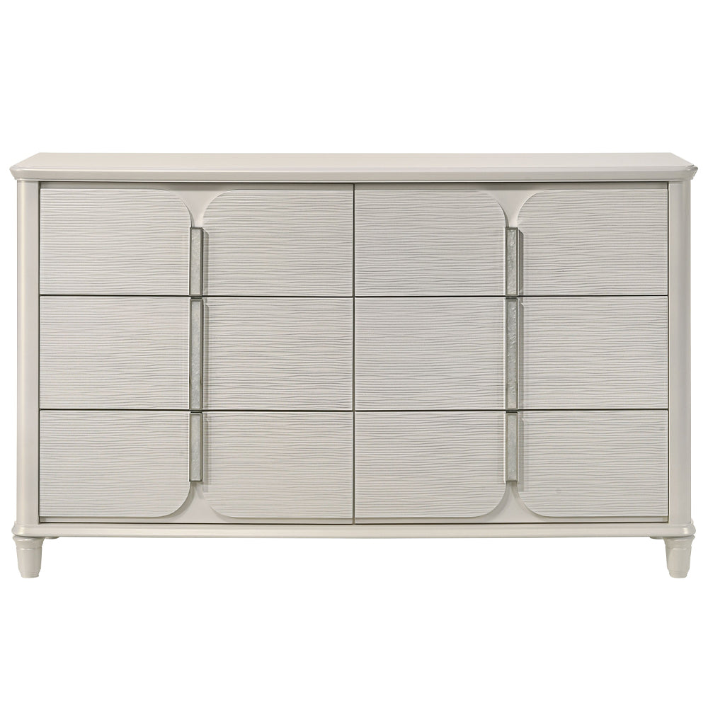 ACME Laveda Pearl White Dresser Model BD03795