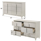ACME Laveda Pearl White Dresser Model BD03795