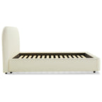 ACME Arden Beige Boucle Queen Bed Model BD03902Q
