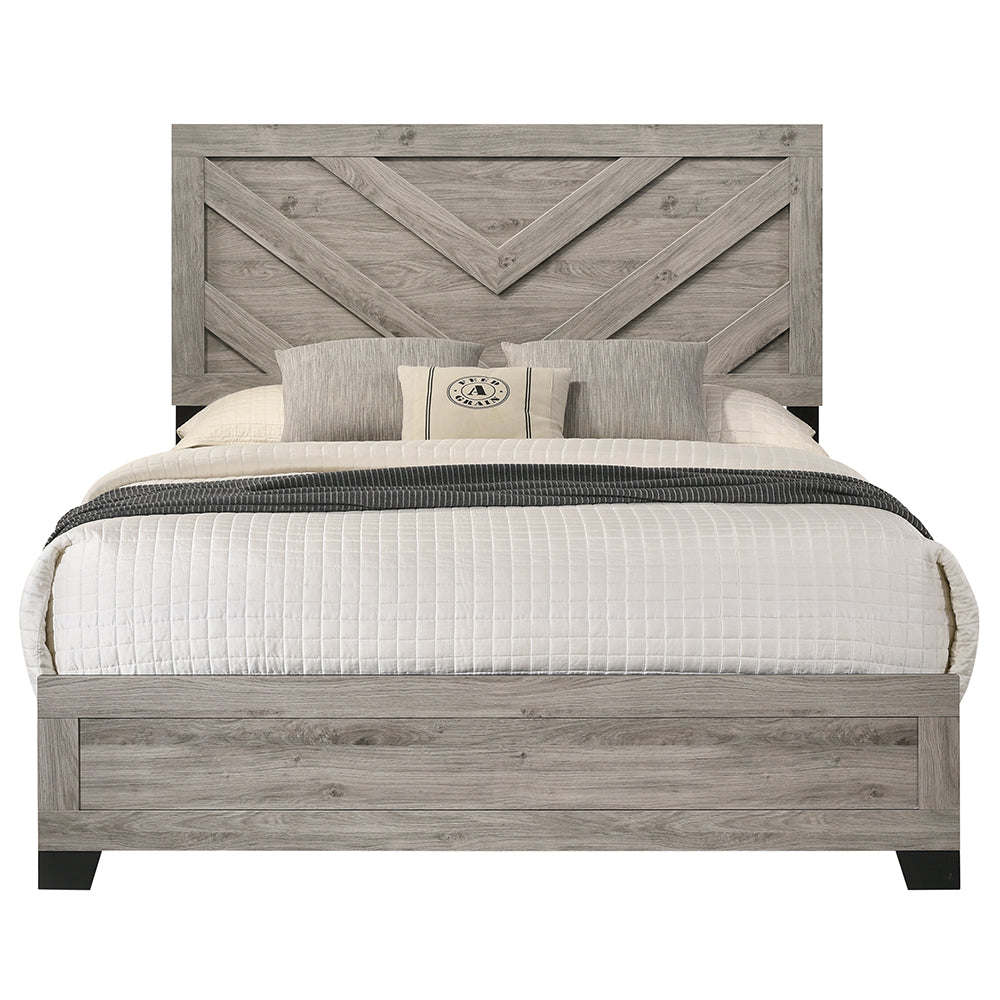 ACME Mari Light Gray Queen Bed Model BD04142Q