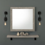 ACME Mari Light Gray Mirror Model BD04144