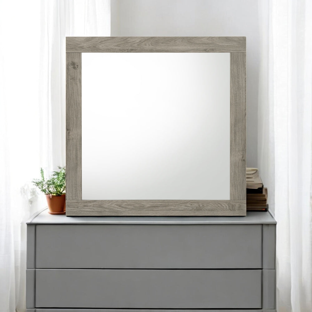 ACME Mari Light Gray Mirror Model BD04144