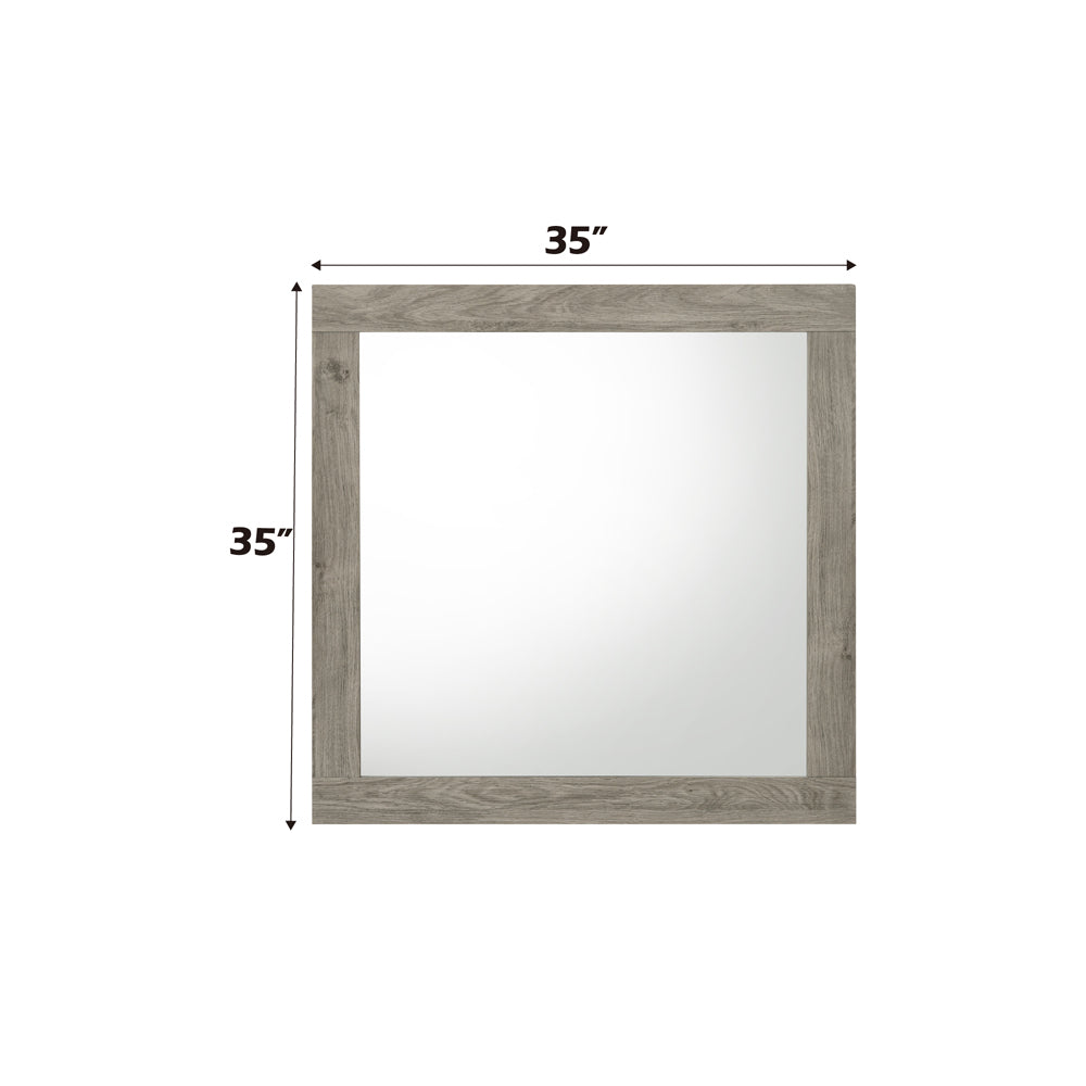 ACME Mari Light Gray Mirror Model BD04144