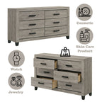 ACME Mari Light Gray Dresser Model BD04145