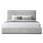ACME Orane Gray Linen Eastern King Bed Model BD04581EK