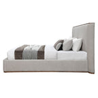 ACME Orane Gray Linen Eastern King Bed Model BD04581EK