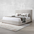 ACME Orane Gray Linen Queen Bed Model BD04582Q