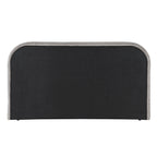 ACME Ollya Gray Linen Full Bed with Storage Model BD04590F