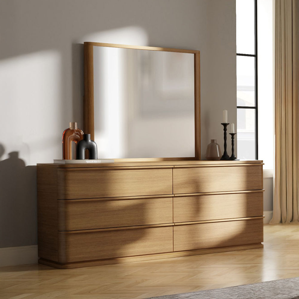 Miroir ACME Zoey Oak, modèle BD04854